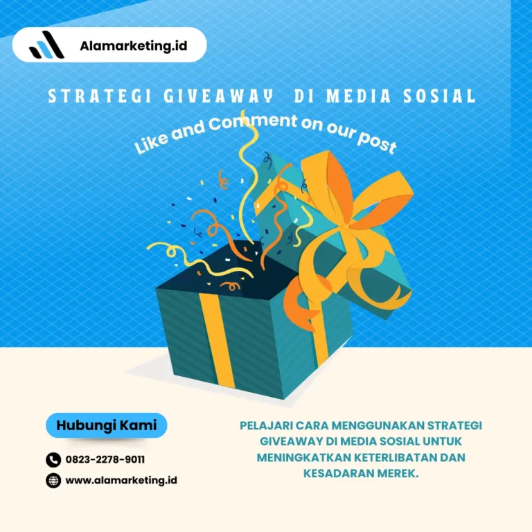 Strategi Giveaway di Media Sosial