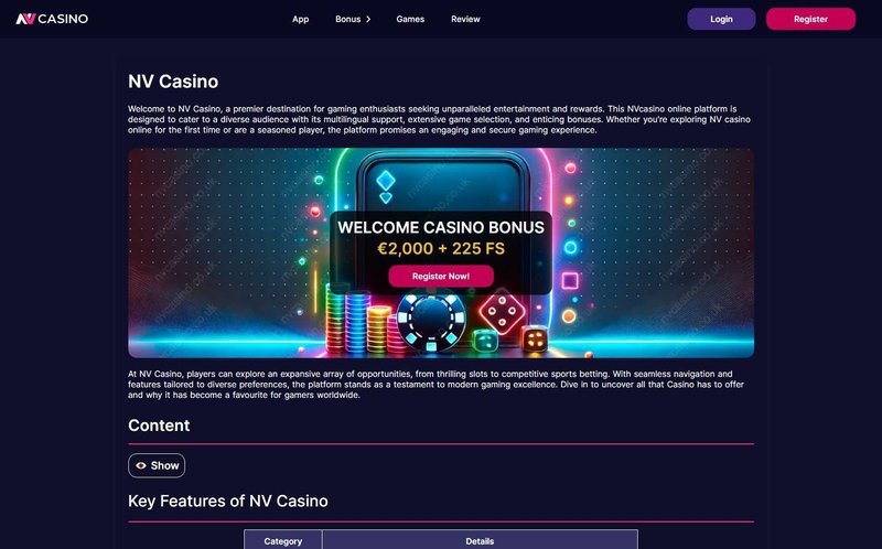 Germany - nv casino bonus